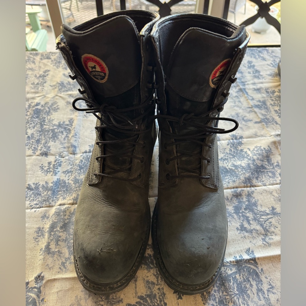 Redwing Irish Setter steel toe Leather Boots